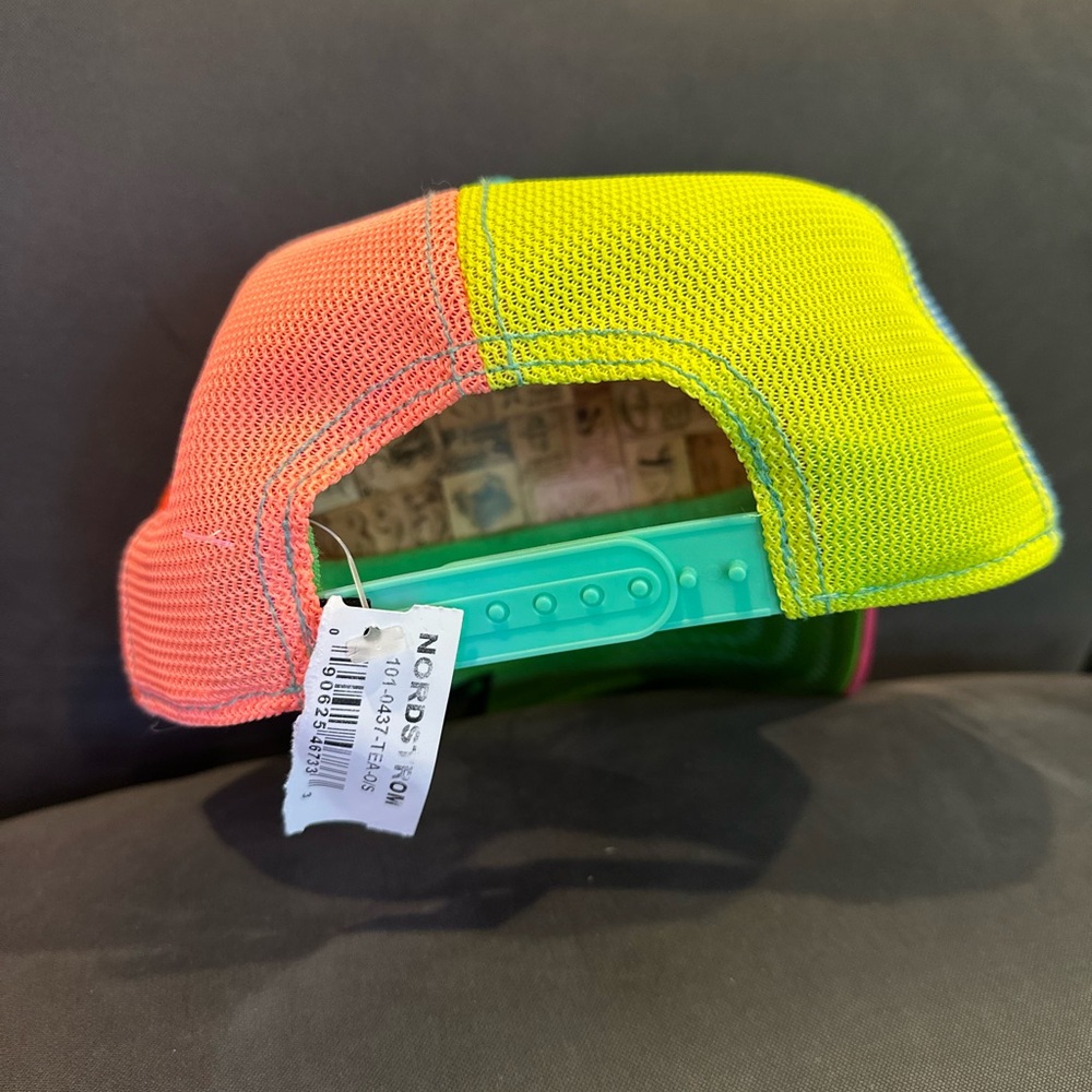 NWT neon Goorin Bros. Save the Dolphin trucker hat rare! Limited Edition - Picture 3 of 7